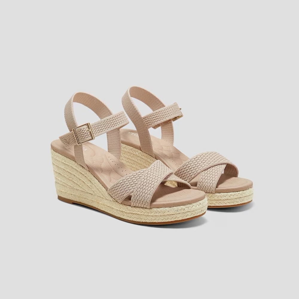VIVAIA round toe wedge sandal (Sally)